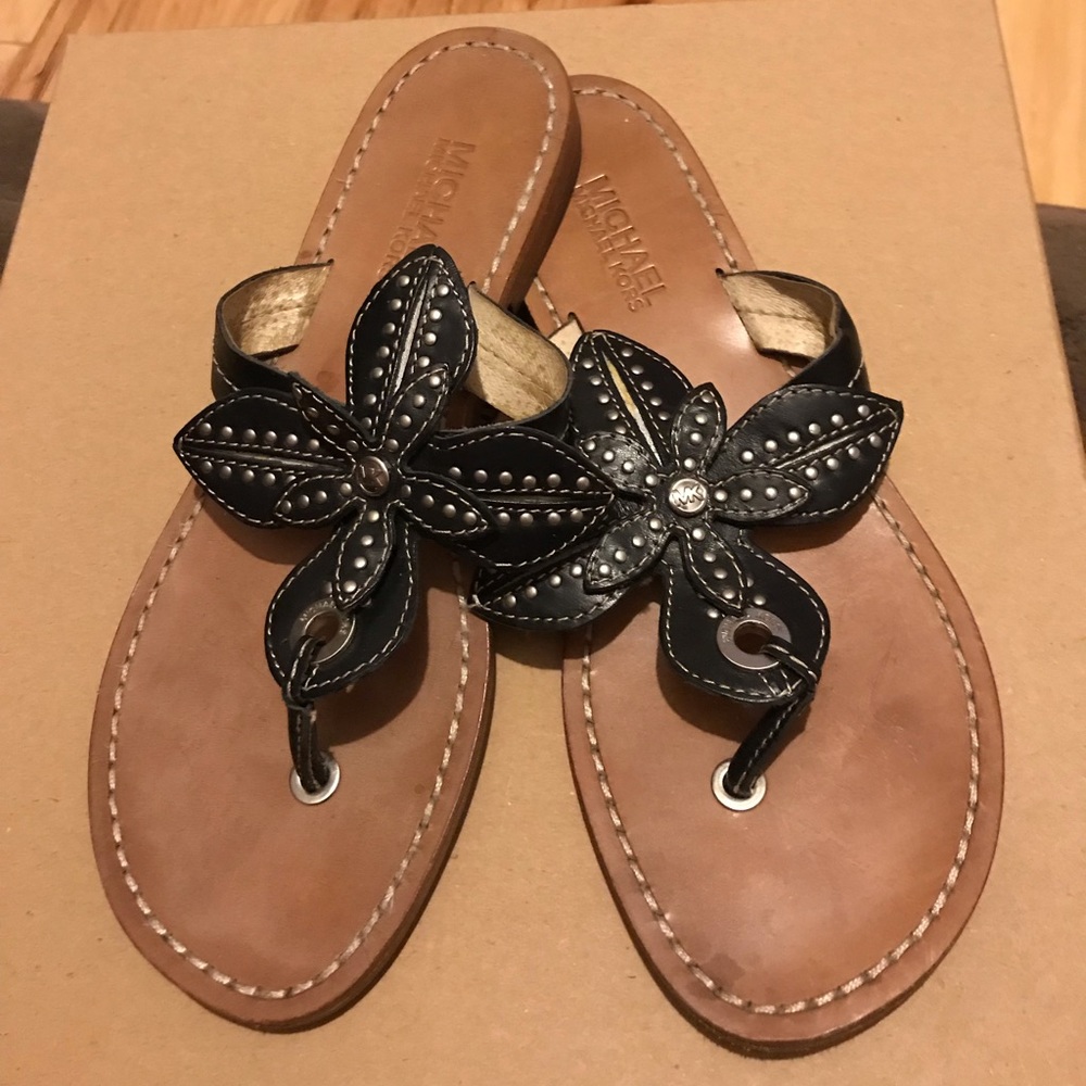 Michael Kors Flower Sandals